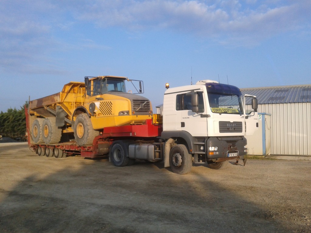 transport camion - Travaux publics Vendée